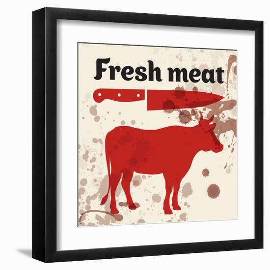 Fresh Beef-Alexey Pushkin-Framed Art Print