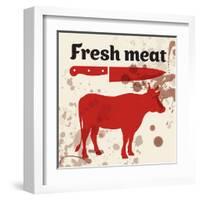 Fresh Beef-Alexey Pushkin-Framed Art Print