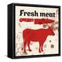 Fresh Beef-Alexey Pushkin-Framed Stretched Canvas