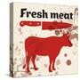 Fresh Beef-Alexey Pushkin-Stretched Canvas