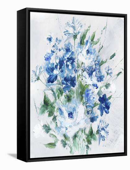 Fresh Blue-Eva Watts-Framed Stretched Canvas