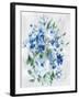 Fresh Blue-Eva Watts-Framed Art Print