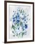 Fresh Blue-Eva Watts-Framed Art Print