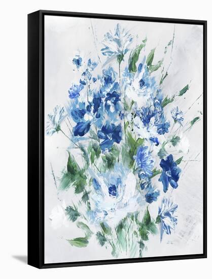 Fresh Blue-Eva Watts-Framed Stretched Canvas