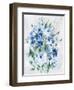 Fresh Blue-Eva Watts-Framed Art Print