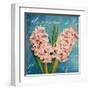 Fresh Bouquet with Text 2-Cristin Atria-Framed Art Print