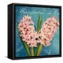 Fresh Bouquet with Text 2-Cristin Atria-Framed Stretched Canvas