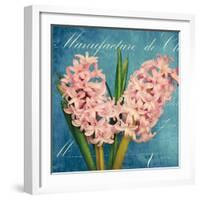 Fresh Bouquet with Text 2-Cristin Atria-Framed Art Print