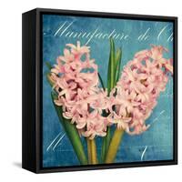 Fresh Bouquet with Text 2-Cristin Atria-Framed Stretched Canvas