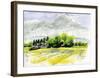 Fresh Breeze and Summer Arrives in the Plateau-Kenji Fujimura-Framed Art Print