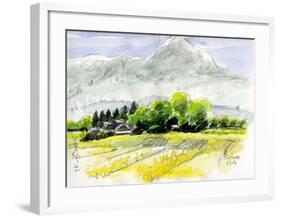 Fresh Breeze and Summer Arrives in the Plateau-Kenji Fujimura-Framed Art Print