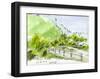 Fresh Breeze Runs Through May in Japan-Kenji Fujimura-Framed Art Print