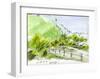 Fresh Breeze Runs Through May in Japan-Kenji Fujimura-Framed Art Print