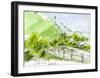 Fresh Breeze Runs Through May in Japan-Kenji Fujimura-Framed Art Print