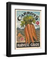 Fresh Carrots-K. Tobin-Framed Art Print