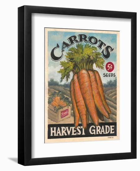 Fresh Carrots-K. Tobin-Framed Art Print