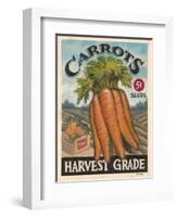 Fresh Carrots-K. Tobin-Framed Art Print