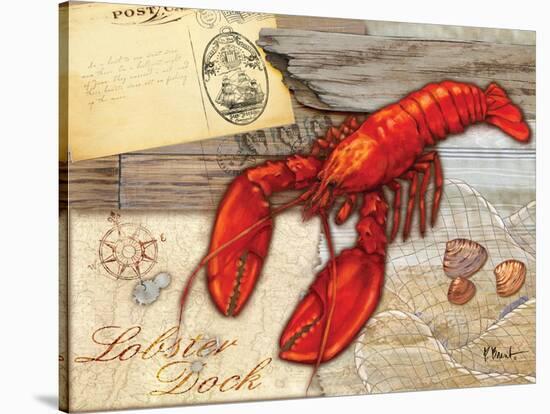 Fresh Catch Lobster-Paul Brent-Stretched Canvas