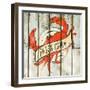 Fresh Catch Square-null-Framed Art Print