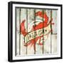 Fresh Catch Square-null-Framed Art Print