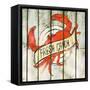 Fresh Catch Square-null-Framed Stretched Canvas