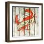 Fresh Catch Square-null-Framed Art Print