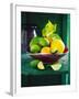 Fresh Citrus Fruits in Red Bowl-null-Framed Photographic Print