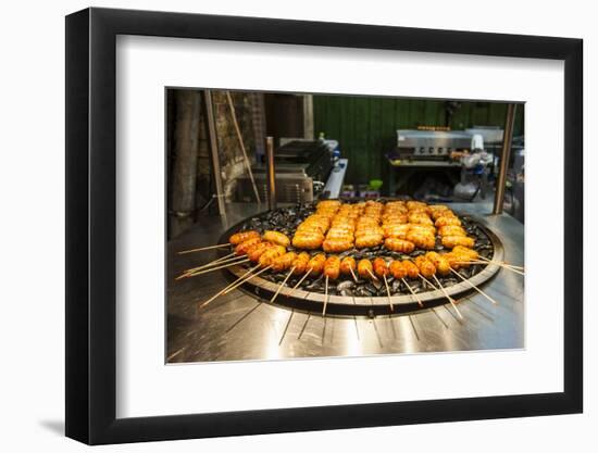 Fresh Cooked Food at the Shilin Night Market, Taipei, Taiwan, Asia-Michael Runkel-Framed Photographic Print