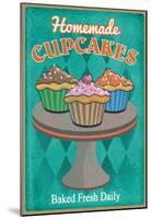 Fresh Cupcakes-null-Mounted Poster