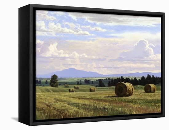 Fresh Cut Hay-Jay Moore-Framed Stretched Canvas