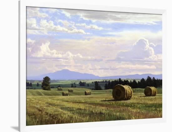 Fresh Cut Hay-Jay Moore-Framed Art Print