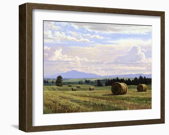 Fresh Cut Hay-Jay Moore-Framed Art Print