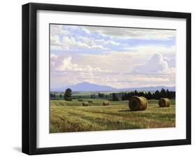 Fresh Cut Hay-Jay Moore-Framed Art Print