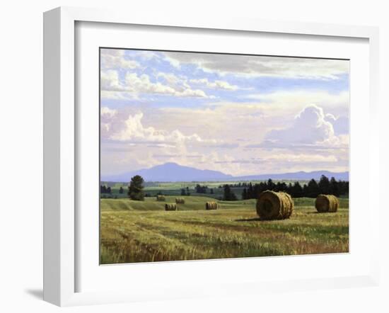 Fresh Cut Hay-Jay Moore-Framed Art Print