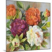 Fresh Cut Peonies-Lanie Loreth-Mounted Art Print