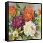 Fresh Cut Peonies-Lanie Loreth-Framed Stretched Canvas