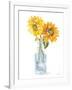 Fresh Cut Sunflowers I-Danhui Nai-Framed Art Print