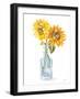 Fresh Cut Sunflowers I-Danhui Nai-Framed Art Print