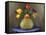 Fresh-Cut Tulips in Antique Glass Vase-Steve Terrill-Framed Stretched Canvas