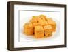 Fresh Delicious Soan Papdi Sweets-aksbigstockphoto-Framed Photographic Print