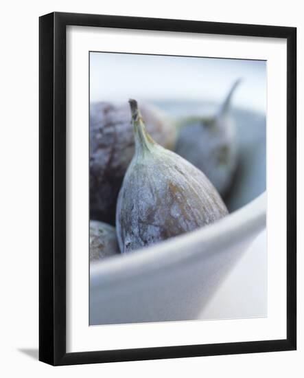 Fresh Figs in a Bowl-Petr Blaha-Framed Photographic Print