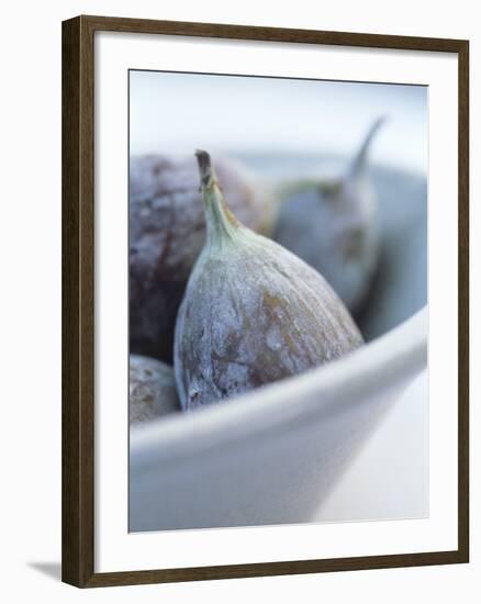 Fresh Figs in a Bowl-Petr Blaha-Framed Photographic Print