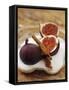 Fresh Figs, Sugar and Cinnamon Stick-Eising Studio - Food Photo and Video-Framed Stretched Canvas