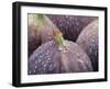 Fresh Figs with Drops of Water-Chris Schäfer-Framed Photographic Print