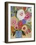 Fresh Flowers in Vase II-null-Framed Art Print