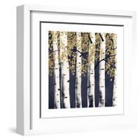 Fresh Forest Indigo II-James Wiens-Framed Art Print