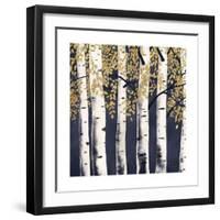 Fresh Forest Indigo II-James Wiens-Framed Art Print