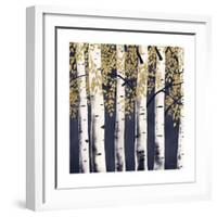 Fresh Forest Indigo II-James Wiens-Framed Art Print