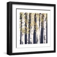 Fresh Forest Indigo III-James Wiens-Framed Art Print