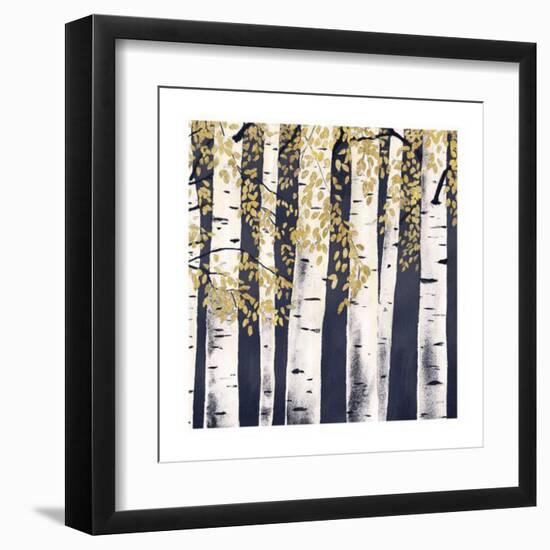 Fresh Forest Indigo III-James Wiens-Framed Art Print